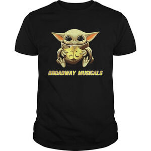 Star Wars Baby Yoda Hug Broadway Musicals Shirt